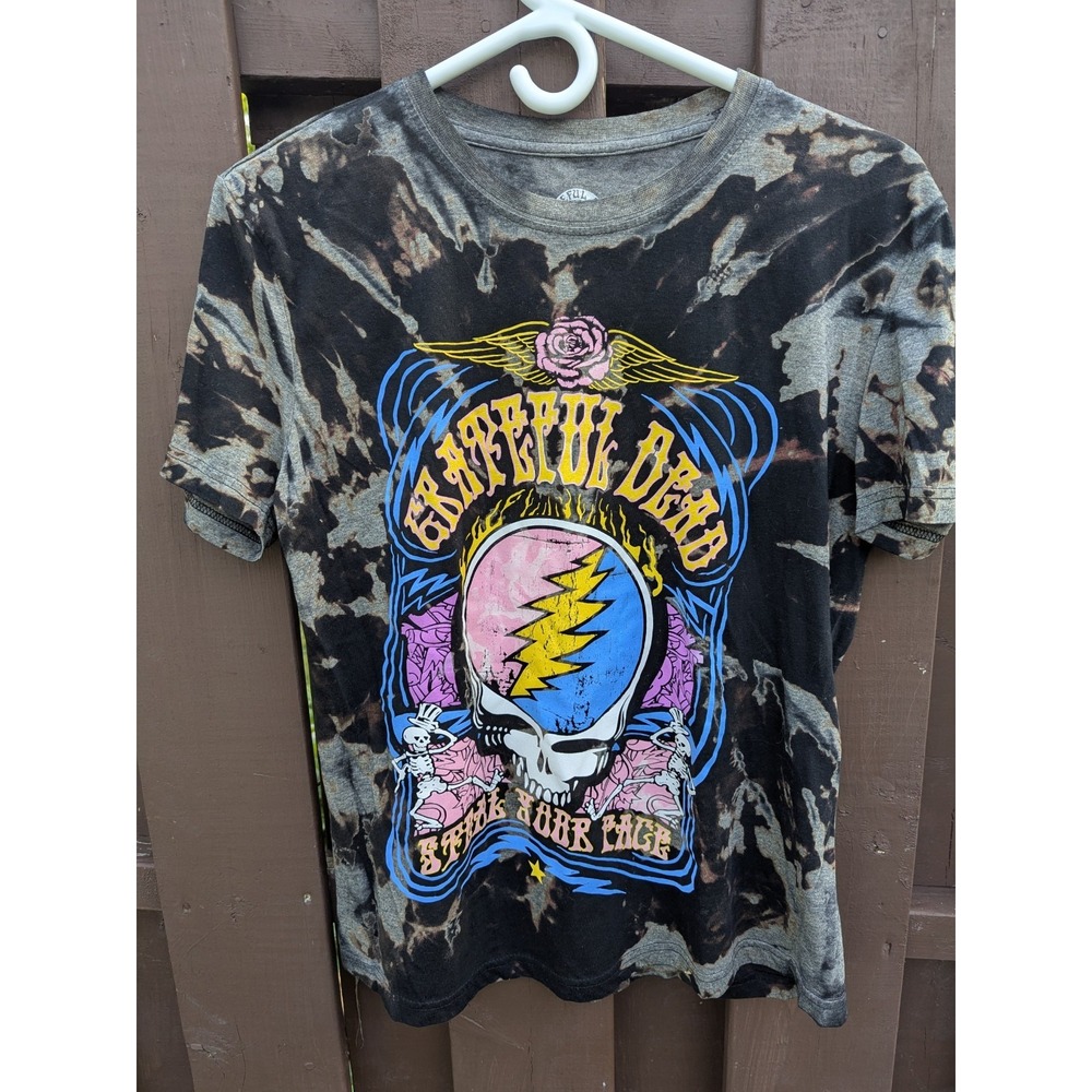 Grateful Dead Steal Your Face Crew Band Tee Shirt Men Women Size‎ S EUC